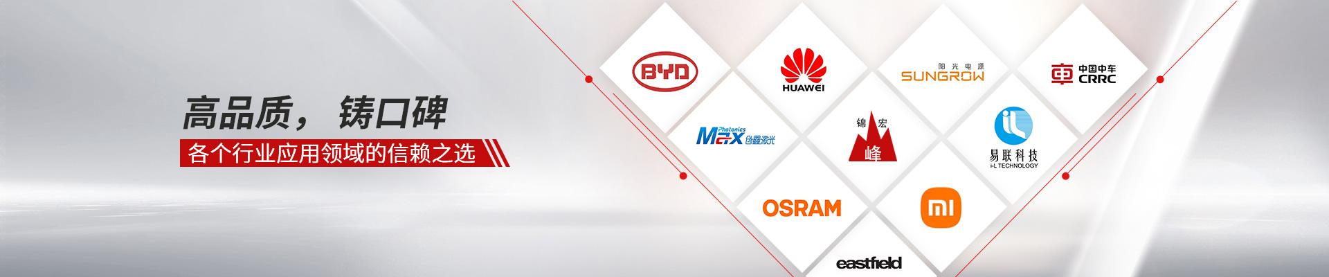 錦宏峰-高品質(zhì)，鑄口碑，各個(gè)行業(yè)應(yīng)用領(lǐng)域的信賴之選